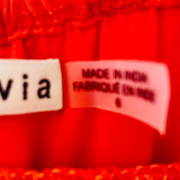 ALICE + OLIVIA off shoulder color block maxi dress - Picture 8 of 11